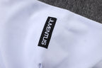 2025-26 Juventus White Long zippered training suit with hood