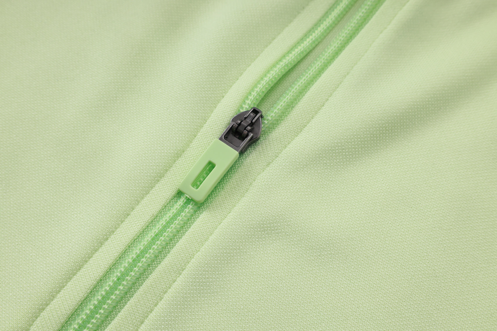 2025-26 Real Madrid Green Long zippered training suit