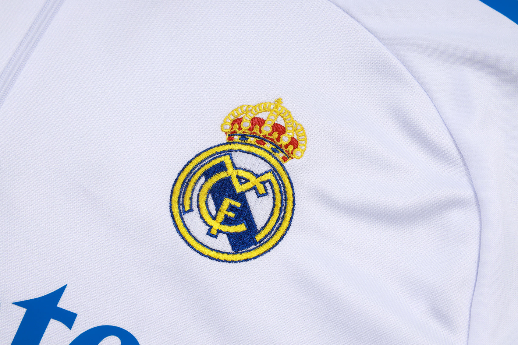 2025-26 Real Madrid White-Blue Training Suit