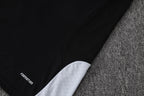 Traje de entrenamiento negro y gris del Real Madrid 2026-27