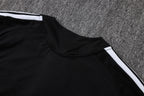 Traje de entrenamiento negro y gris del Real Madrid 2026-27