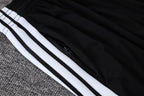 Traje de entrenamiento negro y gris del Real Madrid 2026-27