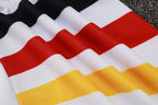 2024-25 German White (sleeves red, yellow and black) training suit