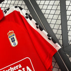 1990-91 Real Oviedo Haus im Retro-Stil
