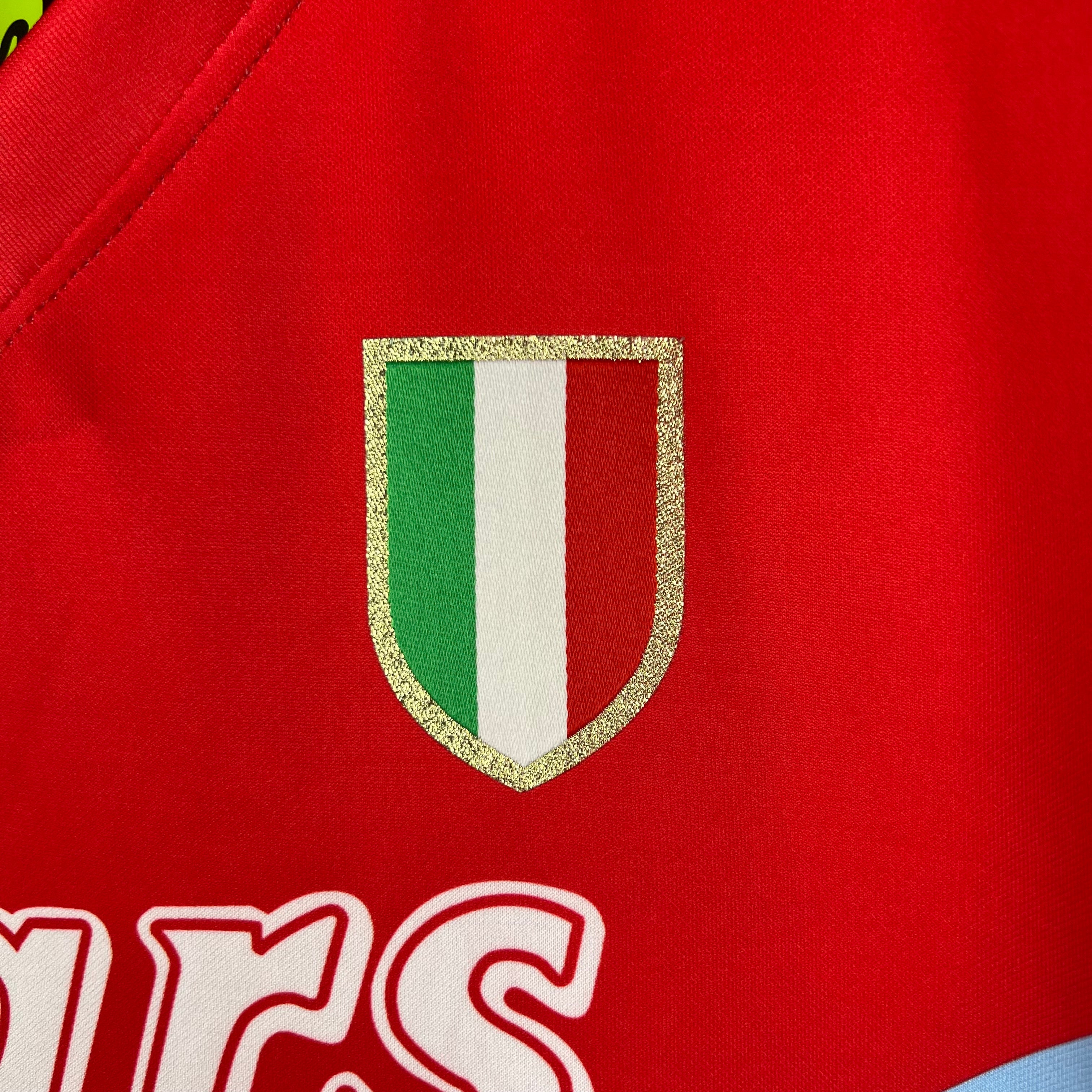 1990-91 Napoli Away Retro Size