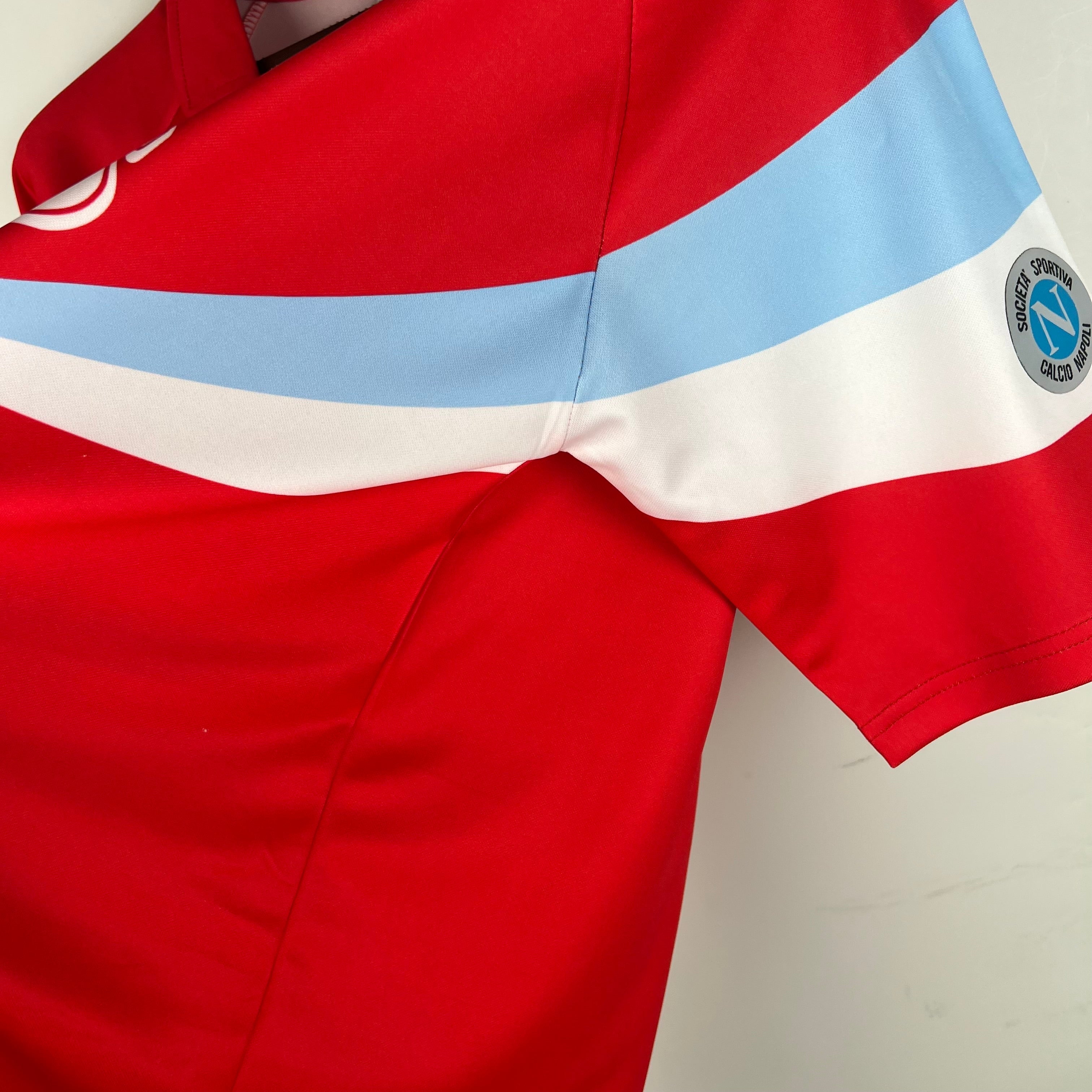1990-91 Napoli Away Retro Size