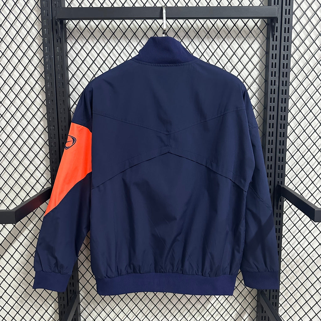 2025-26 Barcelona Blue Orange windbreaker