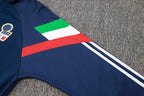 Traje de entrenamiento Italia Azul Real 2024-25 (mangas rojo, blanco y verde)