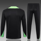 Brasilianischer schwarzer Trainingsanzug 2024-25