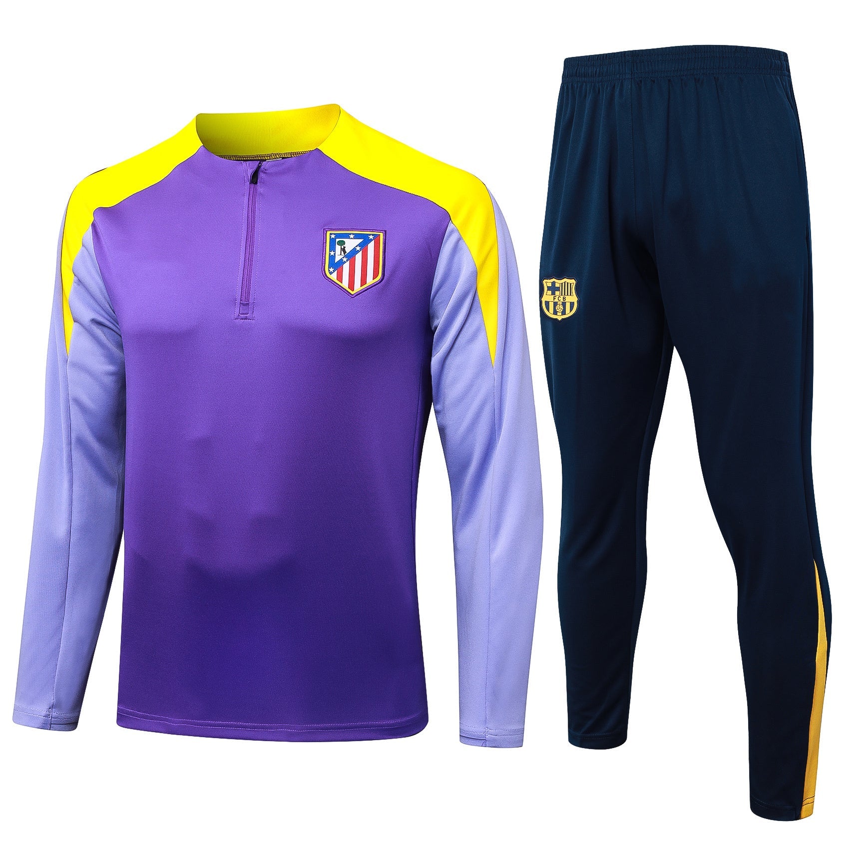 2025-26 Atletico Madrid Purple Training Suit