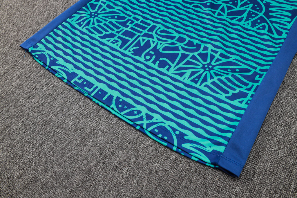 2024-25 Brazilian Royal Blue Inkjet Training Suit