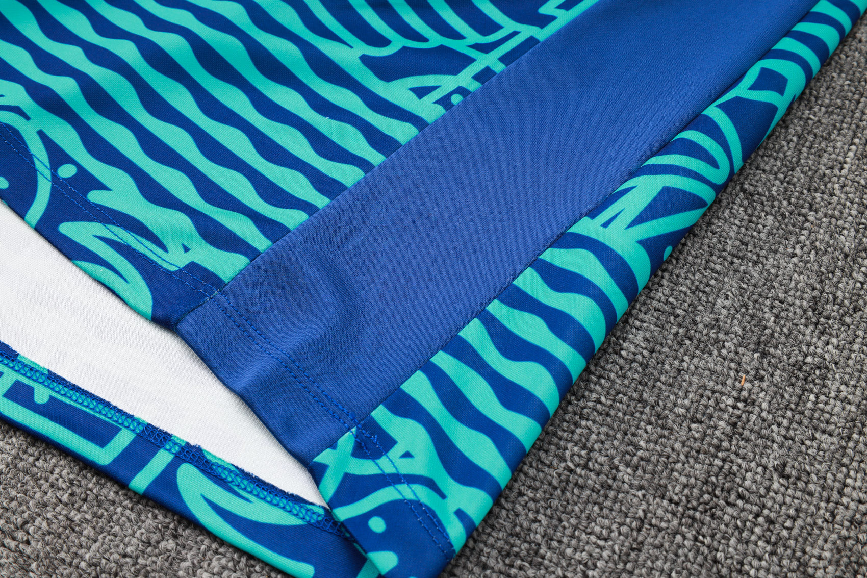 2024-25 Brazilian Royal Blue Inkjet Training Suit