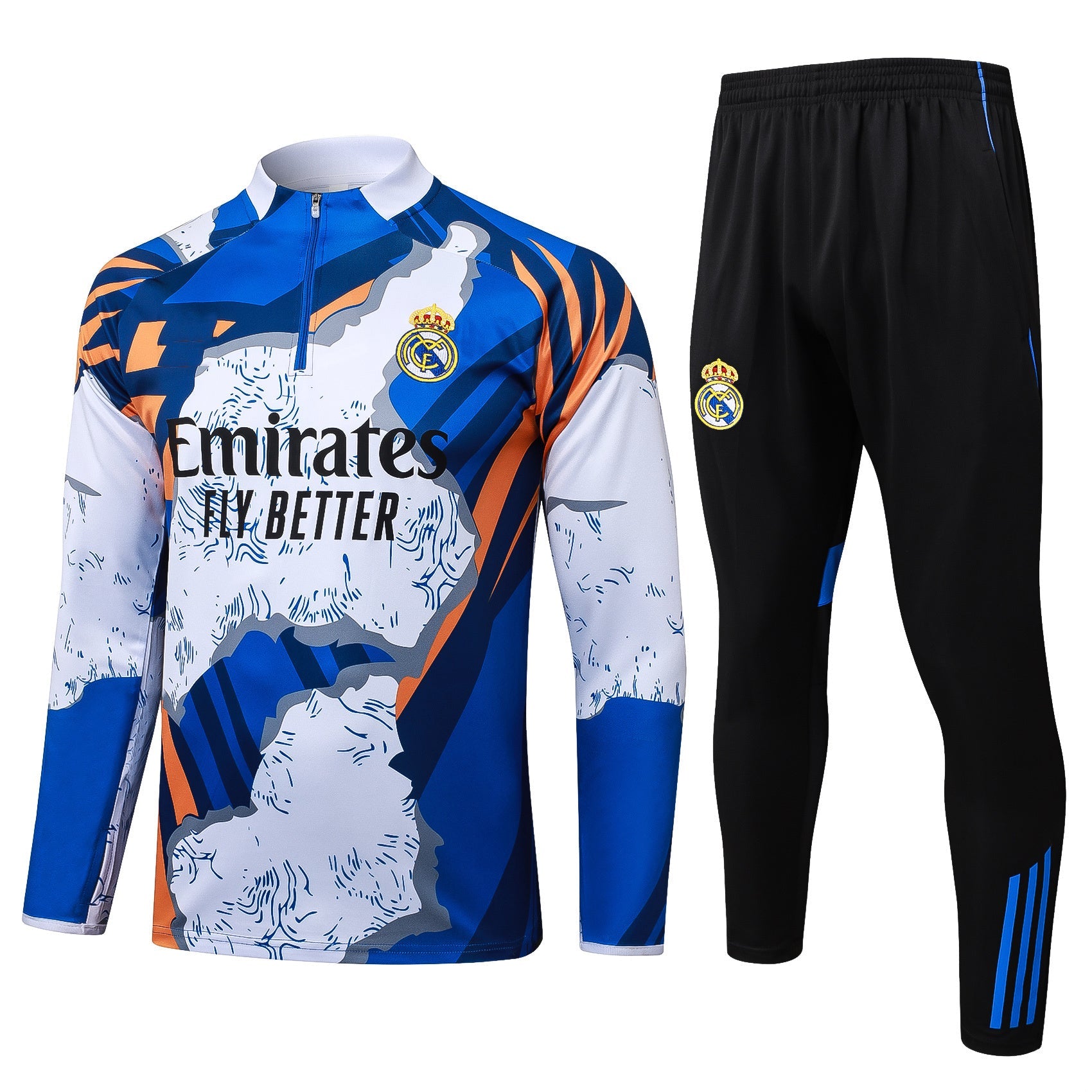 2025-26 Real Madrid Camouflage Inkjet Training Suit
