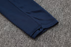 2024-25 French royal blue striped training suit