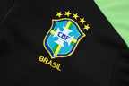 Brasilianischer schwarzer Trainingsanzug 2024-25