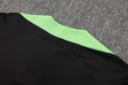 Brasilianischer schwarzer Trainingsanzug 2024-25