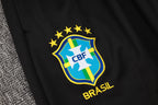 Brasilianischer schwarzer Trainingsanzug 2024-25