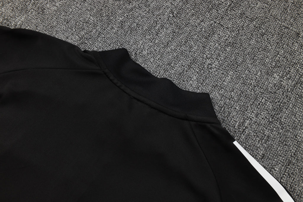 2025-26 Real Madrid Black training suit£¨White text)  Adults Or Children