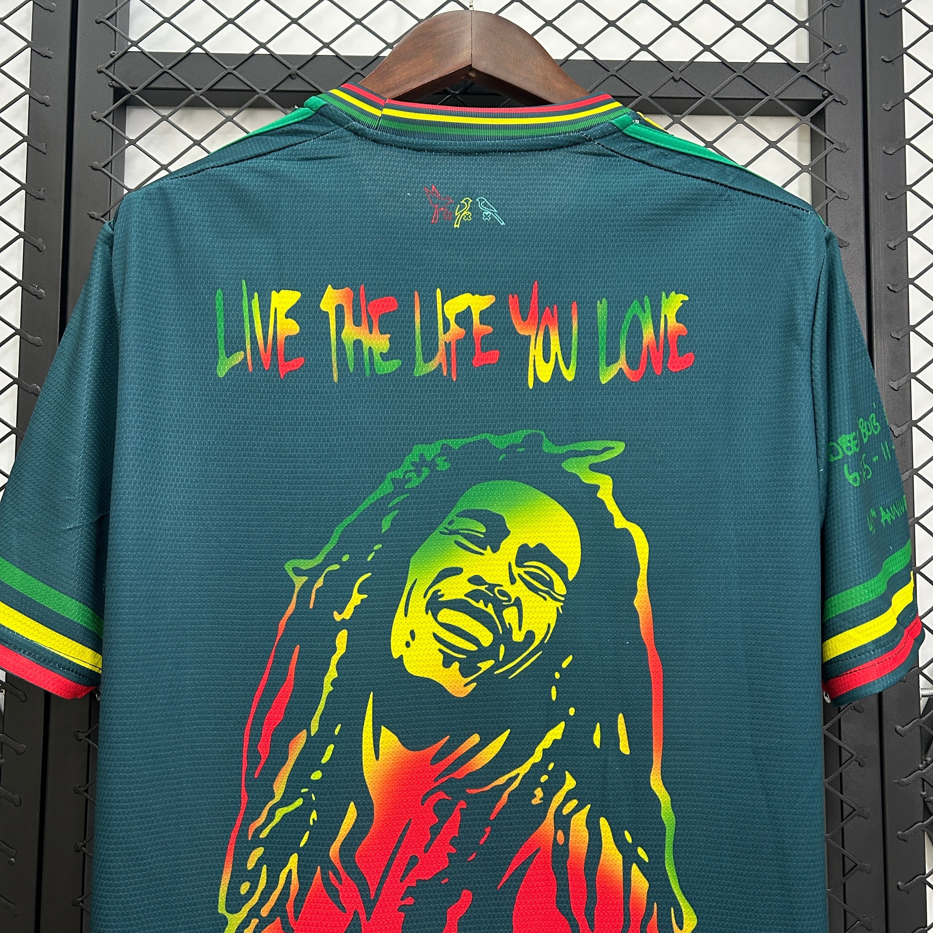 Bob Marley 40.º Ajax de Ámsterdam 2025-26, versión verde para aficionados