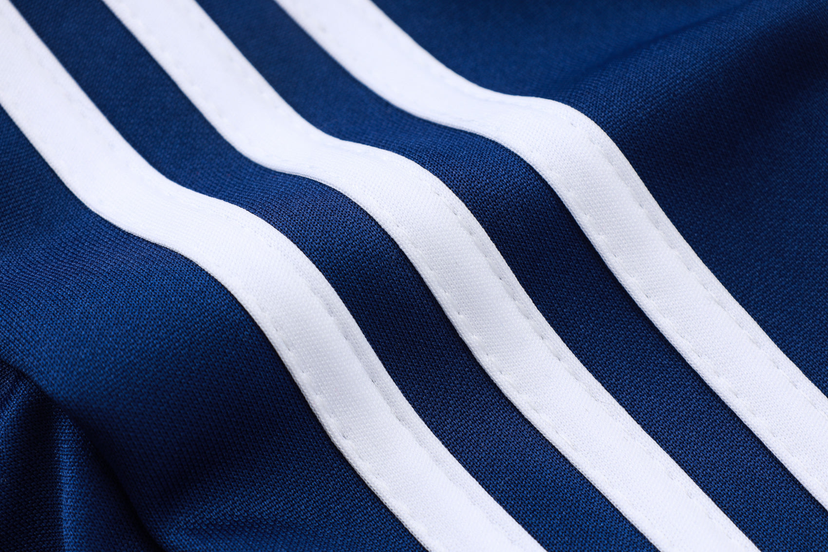 2025-26 Real Madrid Long zipper Royal Blue training suit