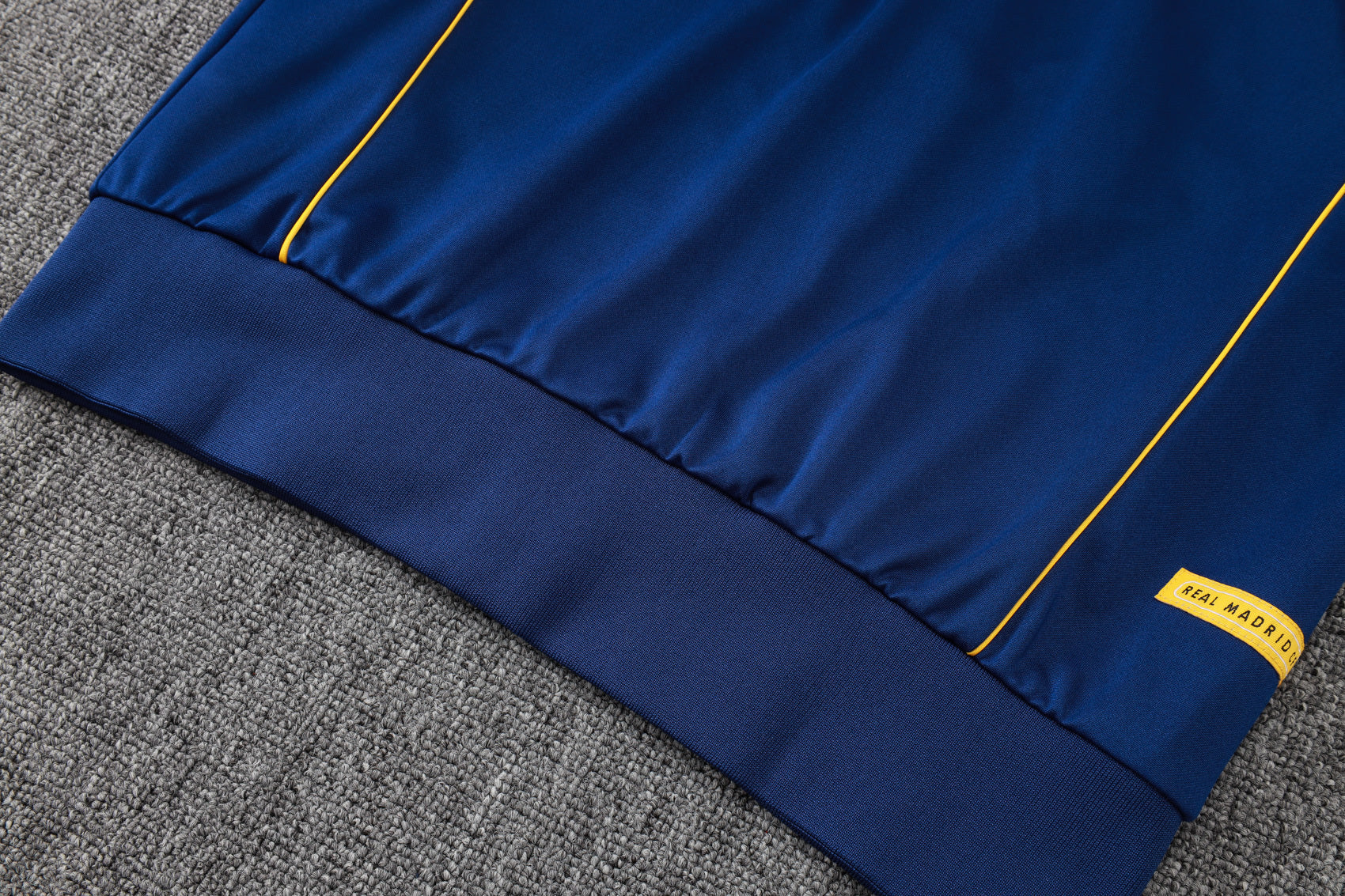 2025-26 Real Madrid Long zipper Royal Blue training suit