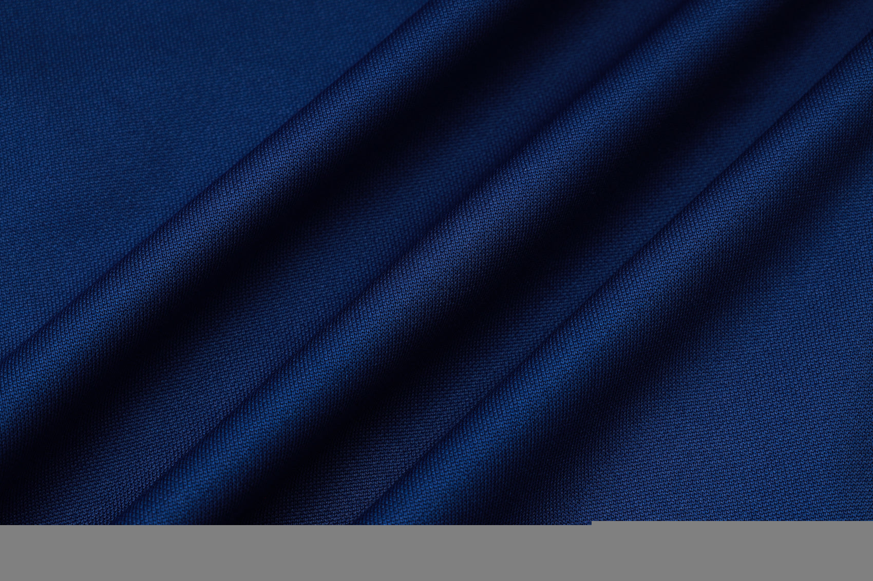 2025-26 Real Madrid Long zipper Royal Blue training suit