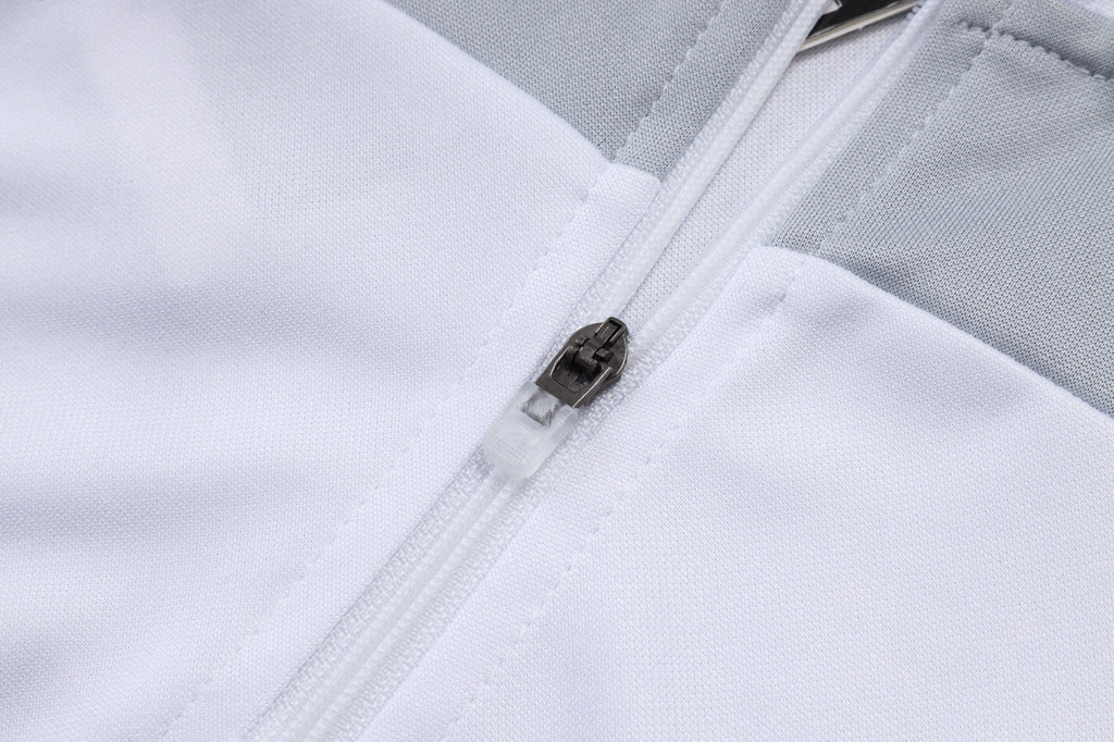 2025-26 Real Madrid off-white gray training suit