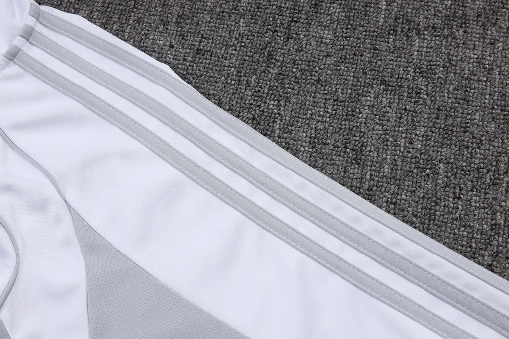 2025-26 Real Madrid off-white gray training suit