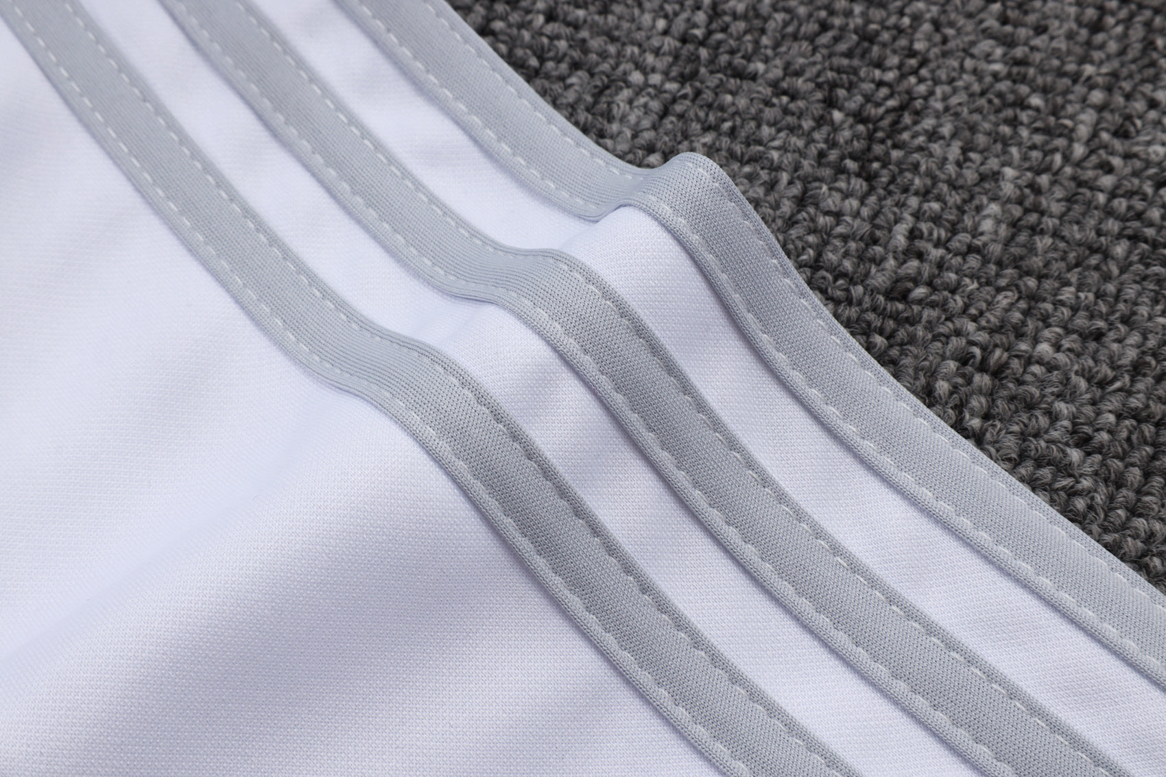 2025-26 Real Madrid off-white gray training suit