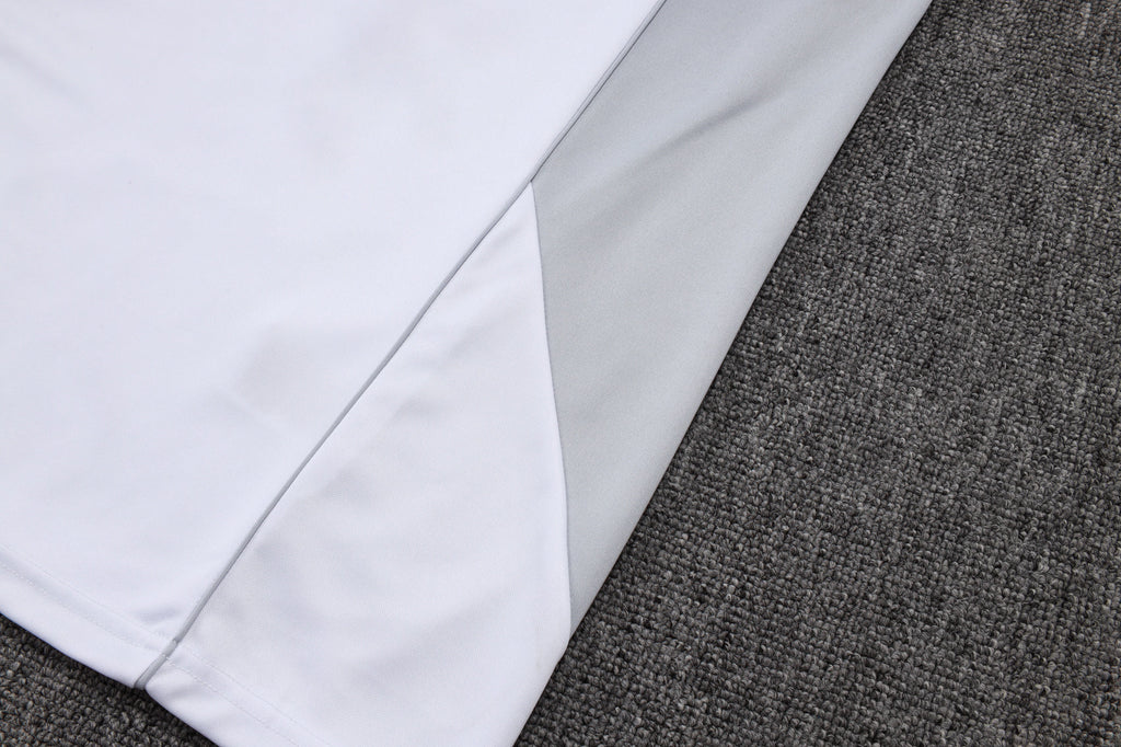 2025-26 Real Madrid off-white gray training suit