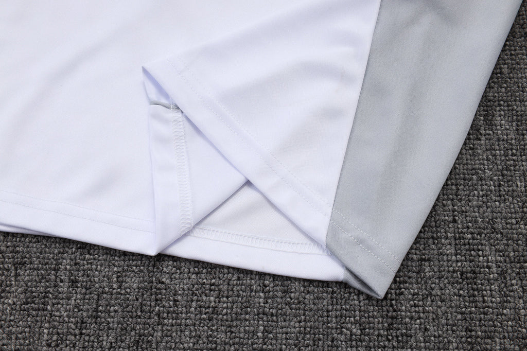 2025-26 Real Madrid off-white gray training suit