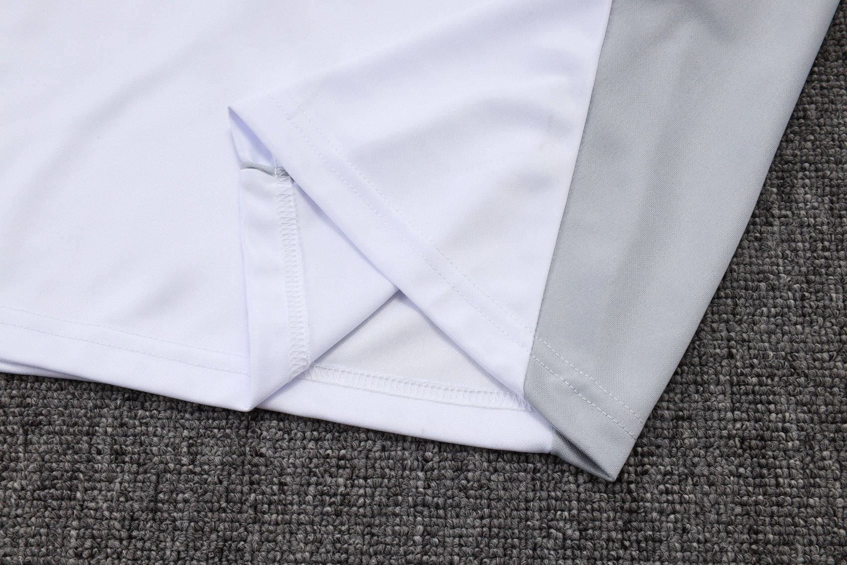 2025-26 Real Madrid off-white gray training suit