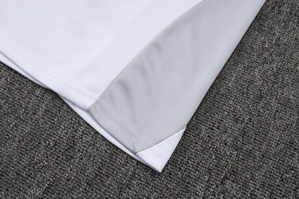 2025-26 Real Madrid off-white gray training suit