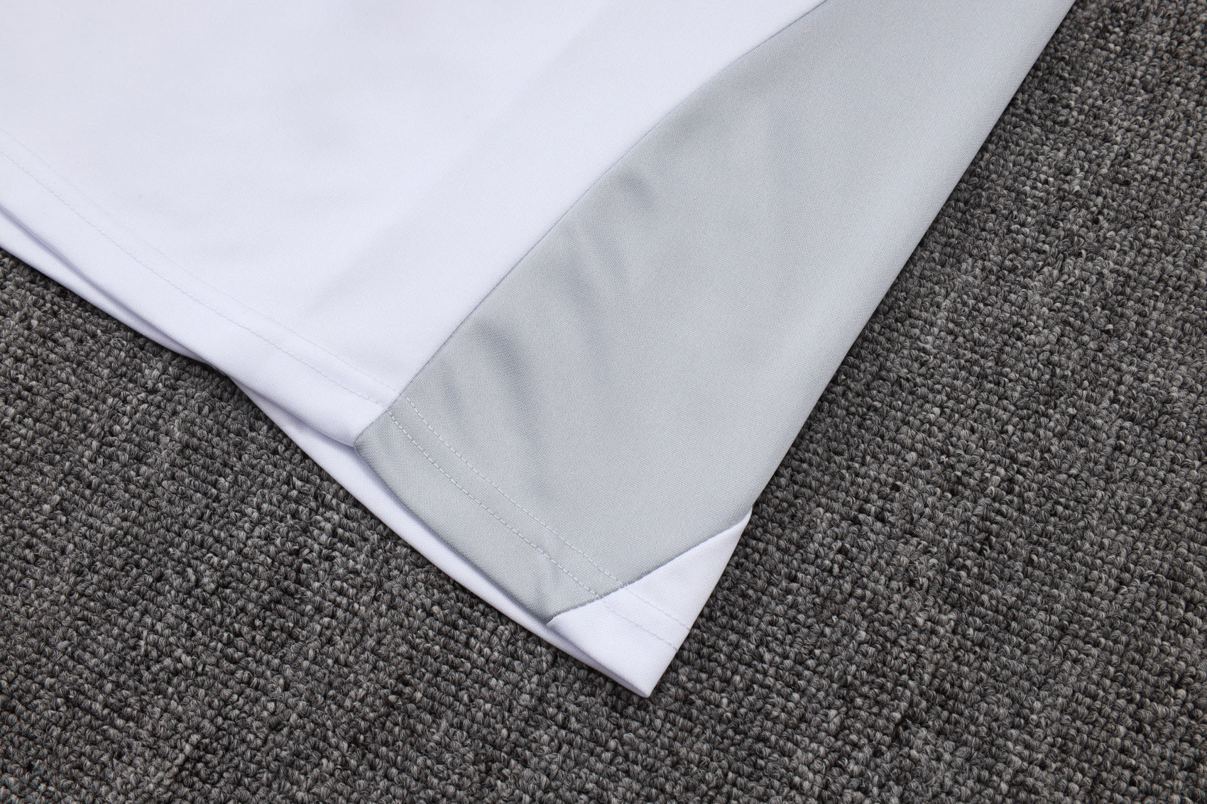 2025-26 Real Madrid off-white gray training suit