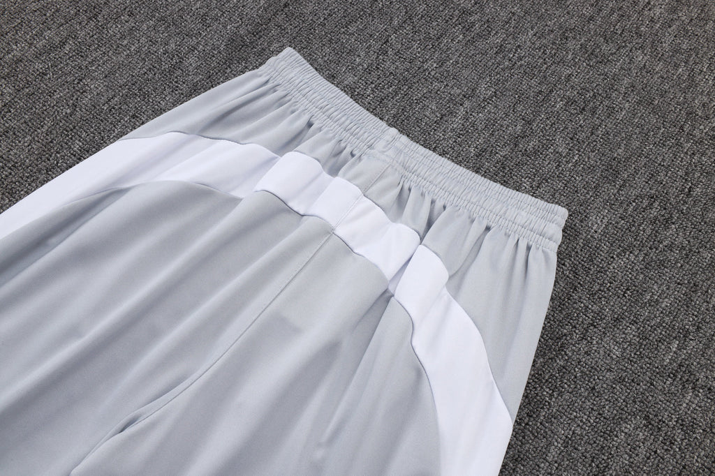 2025-26 Real Madrid off-white gray training suit