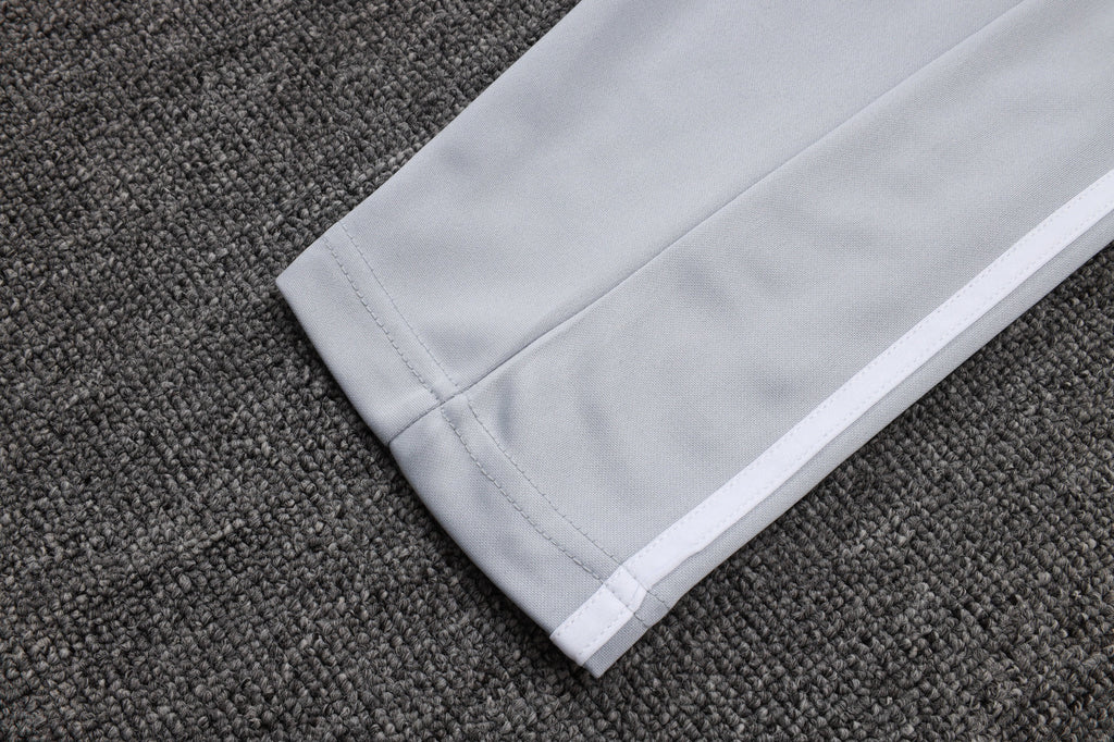 2025-26 Real Madrid off-white gray training suit