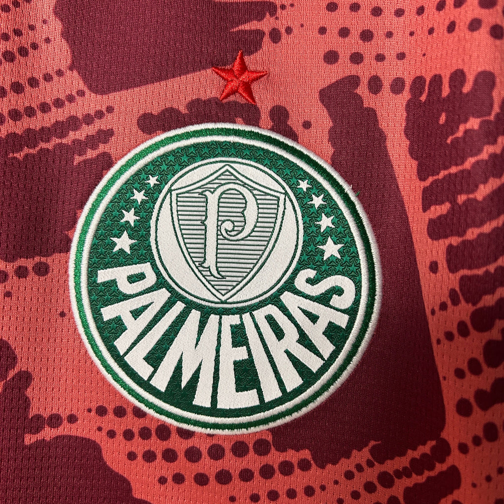 2025-26 Palmeiras Torwart-Rot-Fan-Version