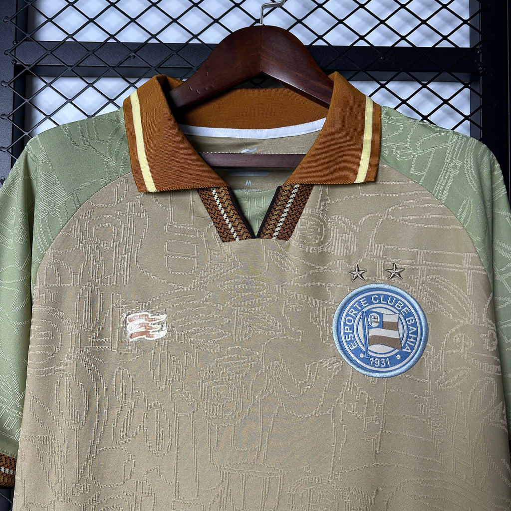 2025-26 Bahia Beige Jersey Fan Version