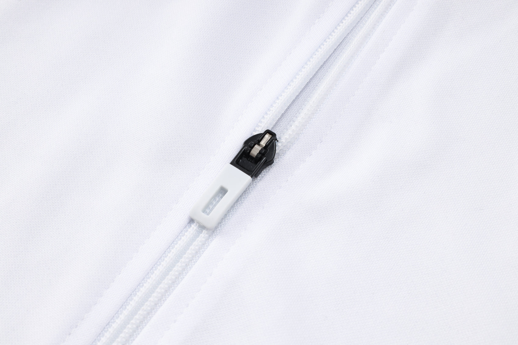 2024-25 Real Madrid White Training Suit Kit Long zipper