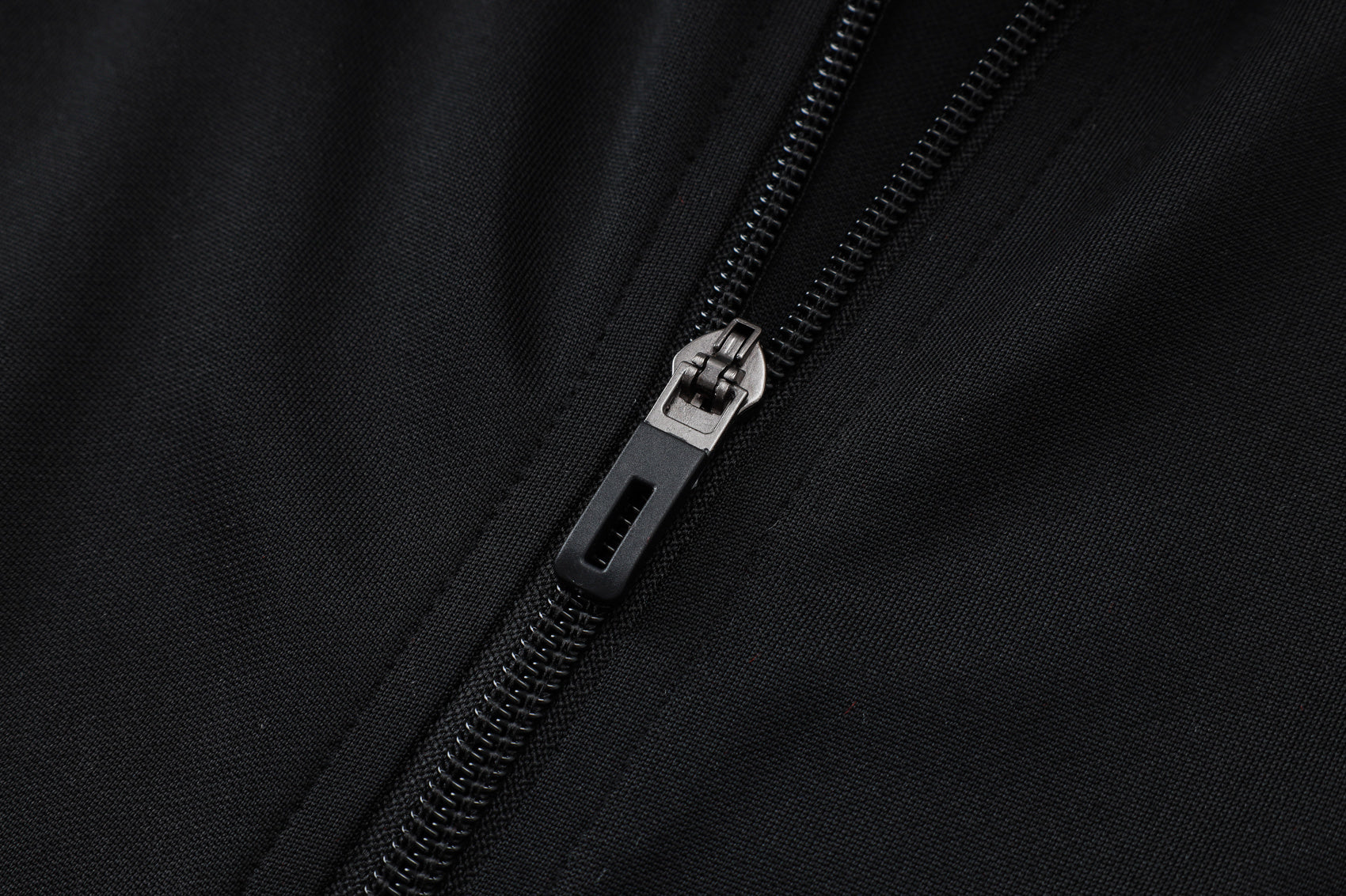 2025-26 Real Madrid Long zipper Black-Gold training suit