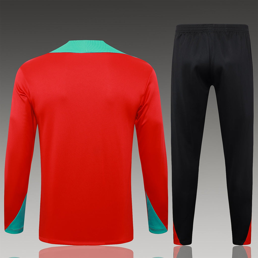 2024-25 Portugal Red Training Suit