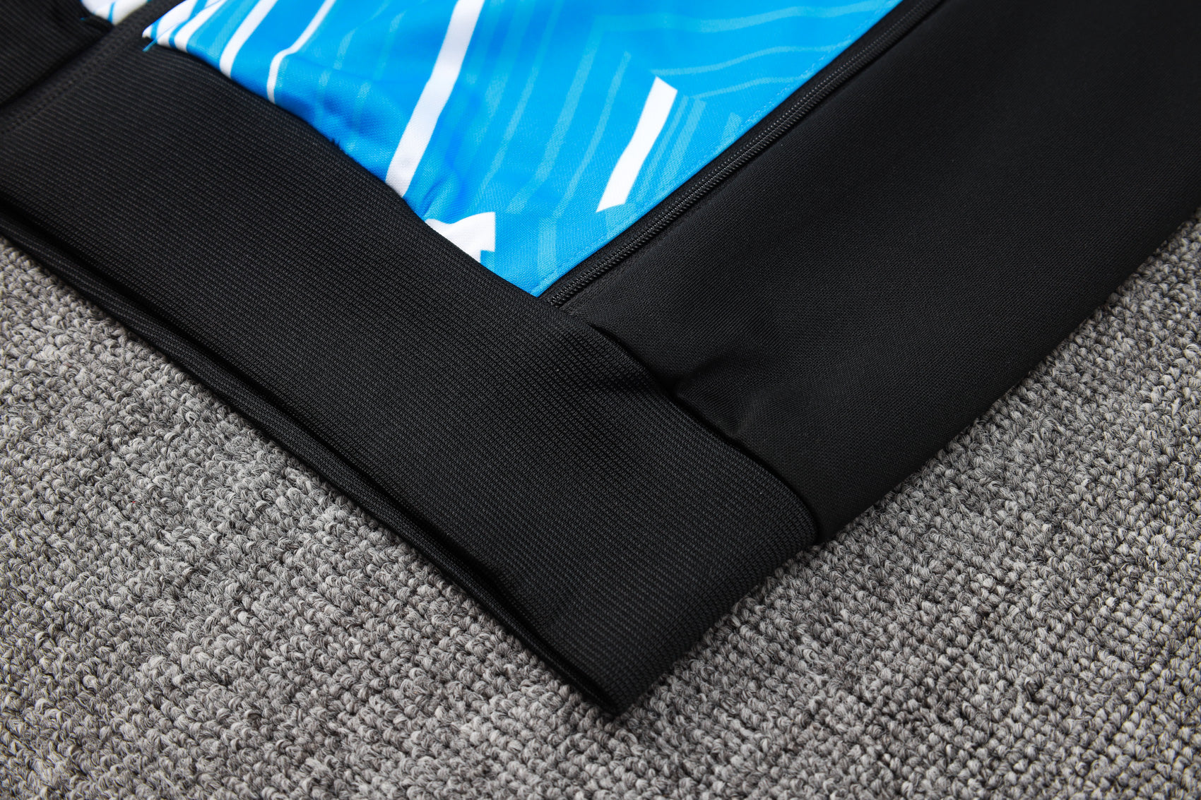 2024-25 Napoli Lake Blue Inkjet Long Pull Training Suit