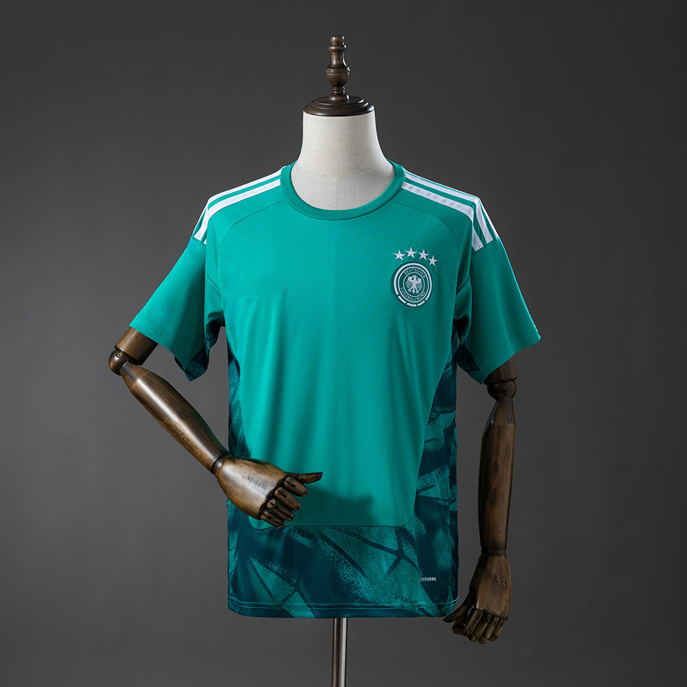 2026-27 Deutschland Torwarttrikot Grüne Fanversion