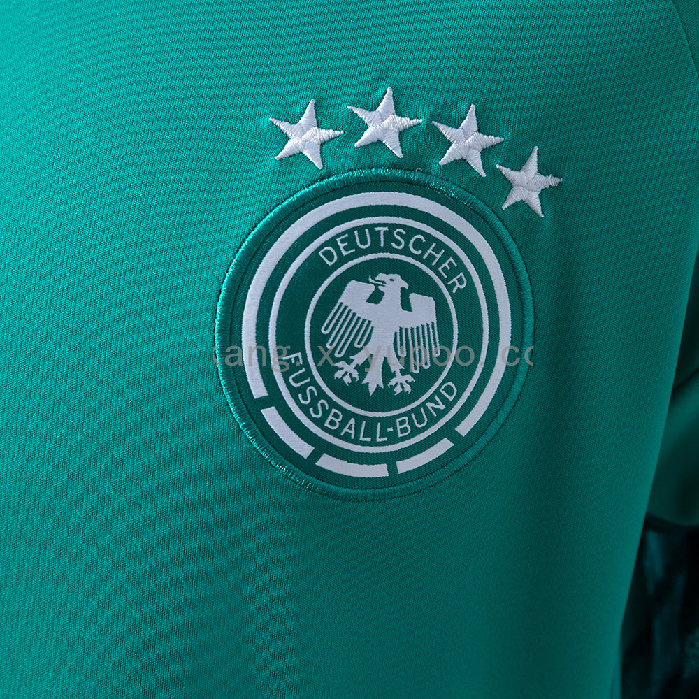 2026-27 Deutschland Torwarttrikot Grüne Fanversion