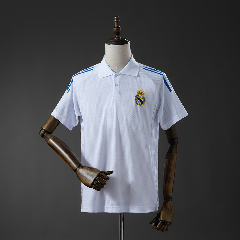 2026-27 Real Madrid White POLO Jersey