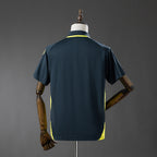 2026-27 Real Madrid Dark Grey Yellow POLO Jersey