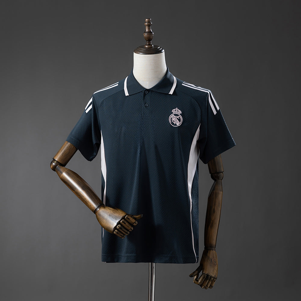 2026-27 Real Madrid Black POLO Jersey