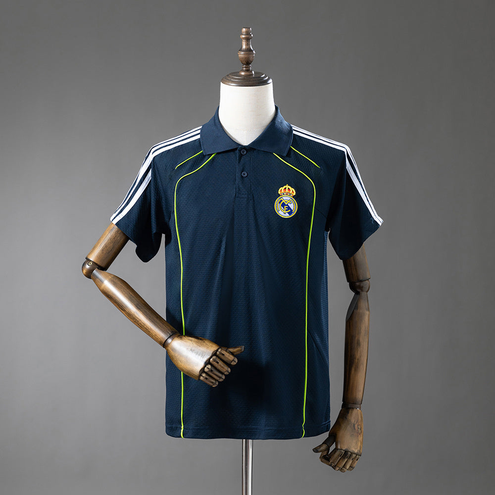2026-27 Real Madrid Cyan POLO Jersey