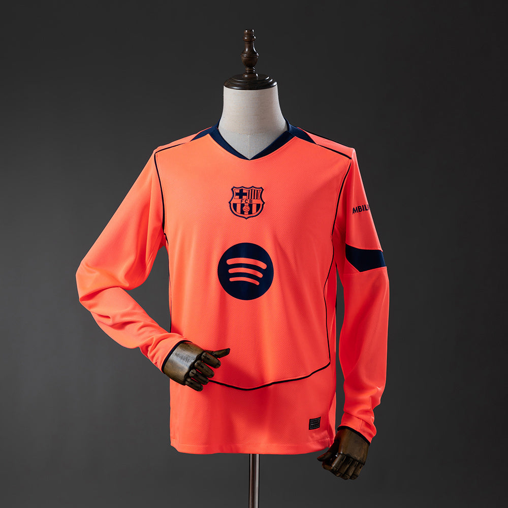 2025-26 Barcelona Third Away long sleeved