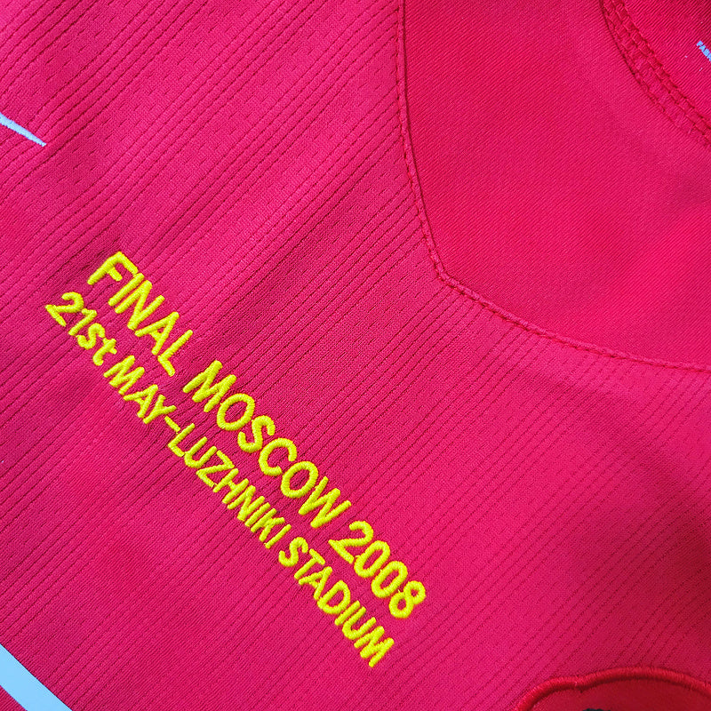 Edición retro de la Liga de Campeones de casa del Manchester United 2007-08